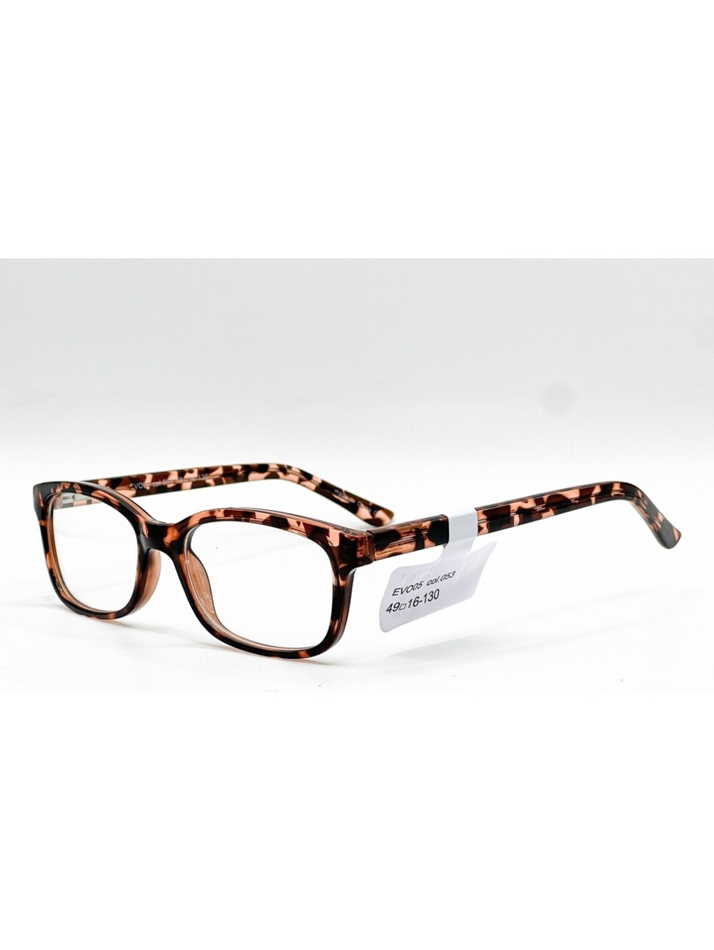 Evo 05 Col.053 Brown Leopard Authentic Eyeglasses 49-16-130